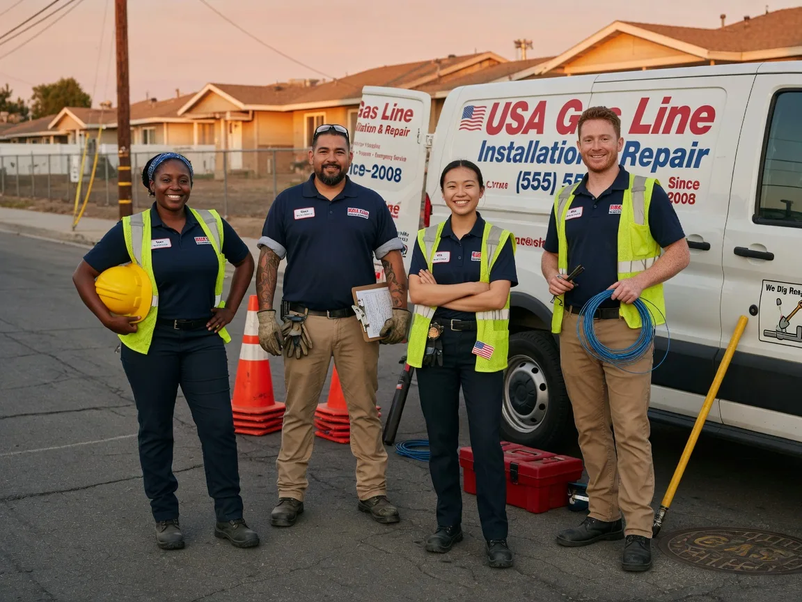 Gas Line Installation company in Genoa, WV